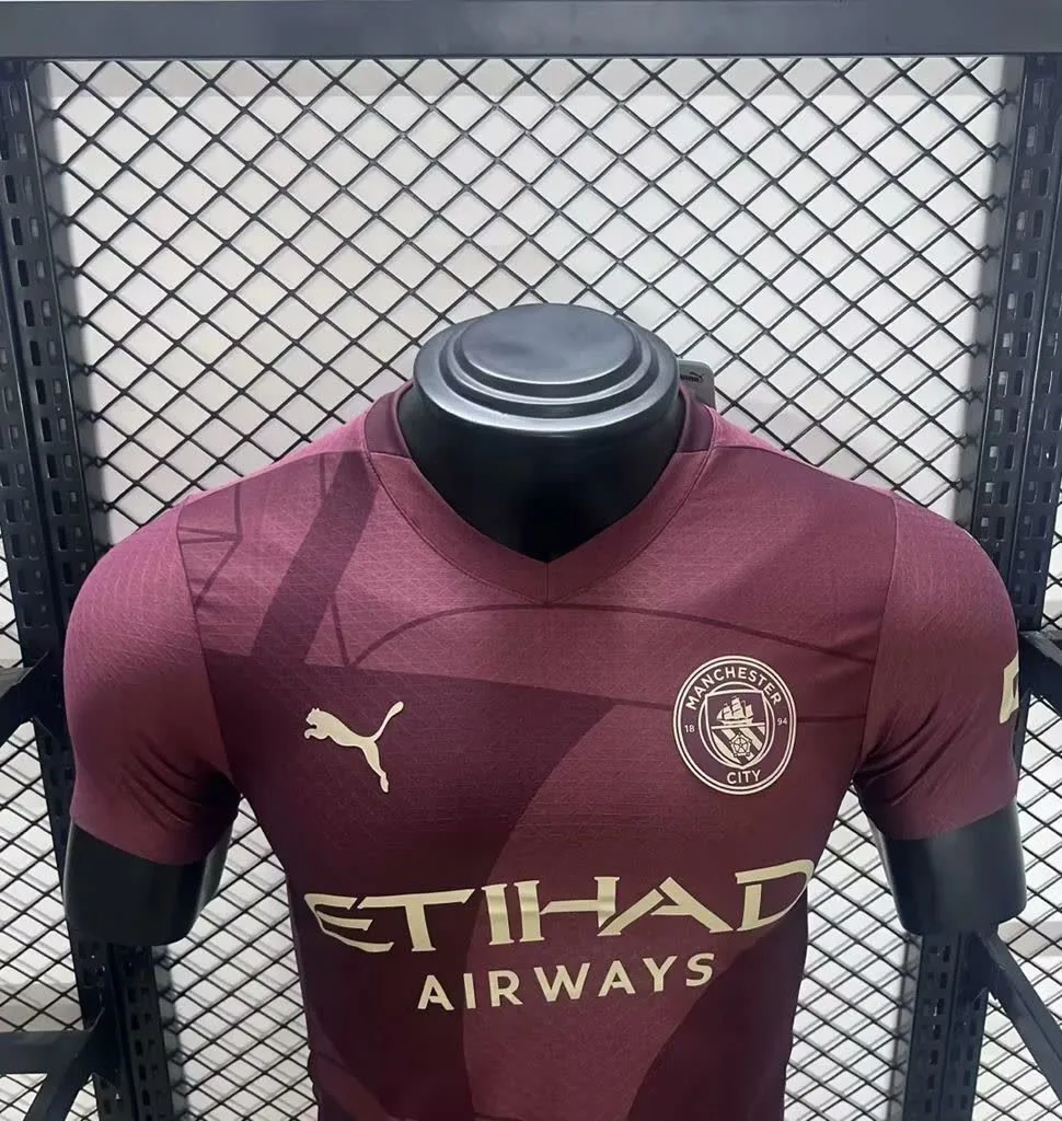 Manchester City 2024/25 Third Away Jersey Player Version, foto 2
