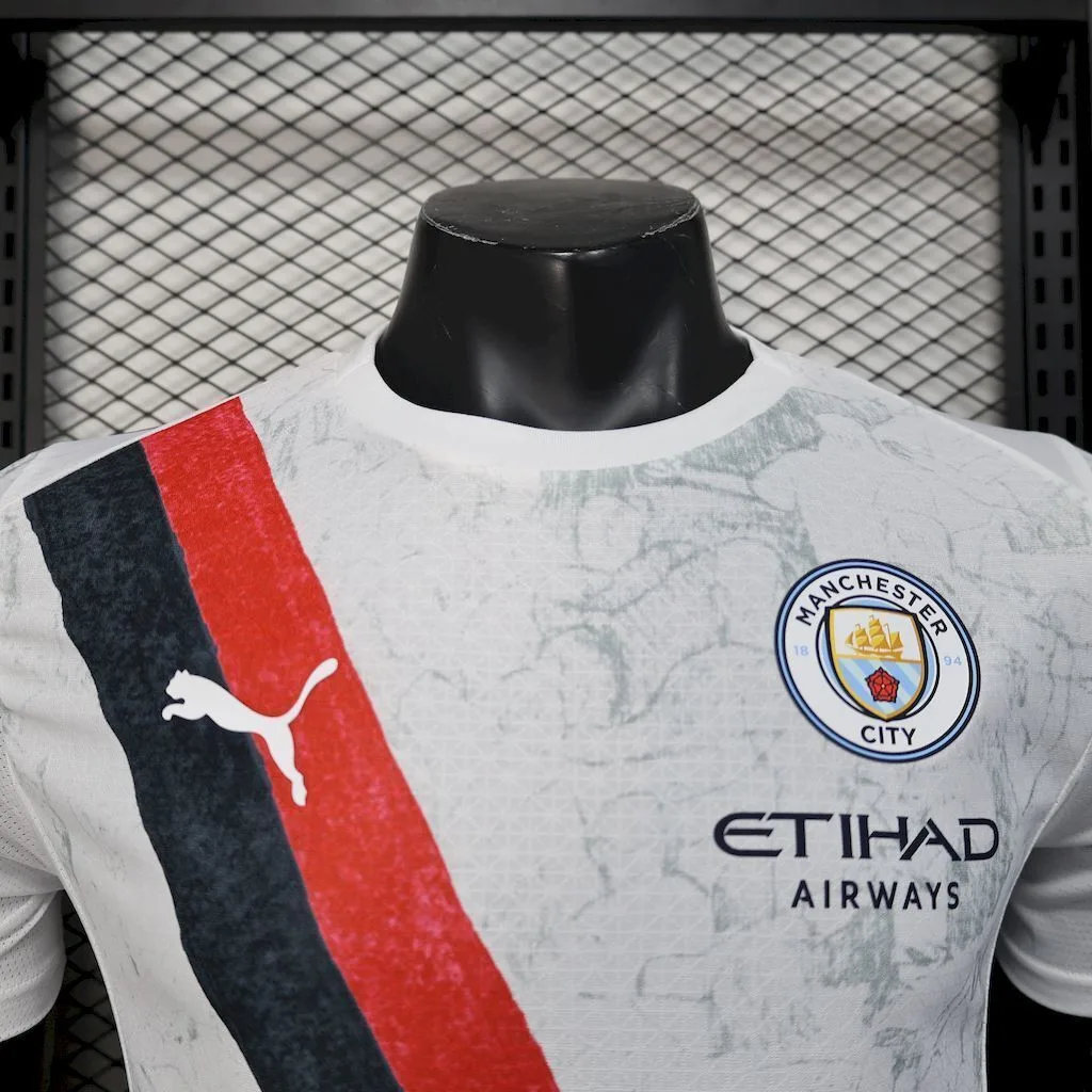Manchester City 2025/26 Away Jersey Player Version, foto 3
