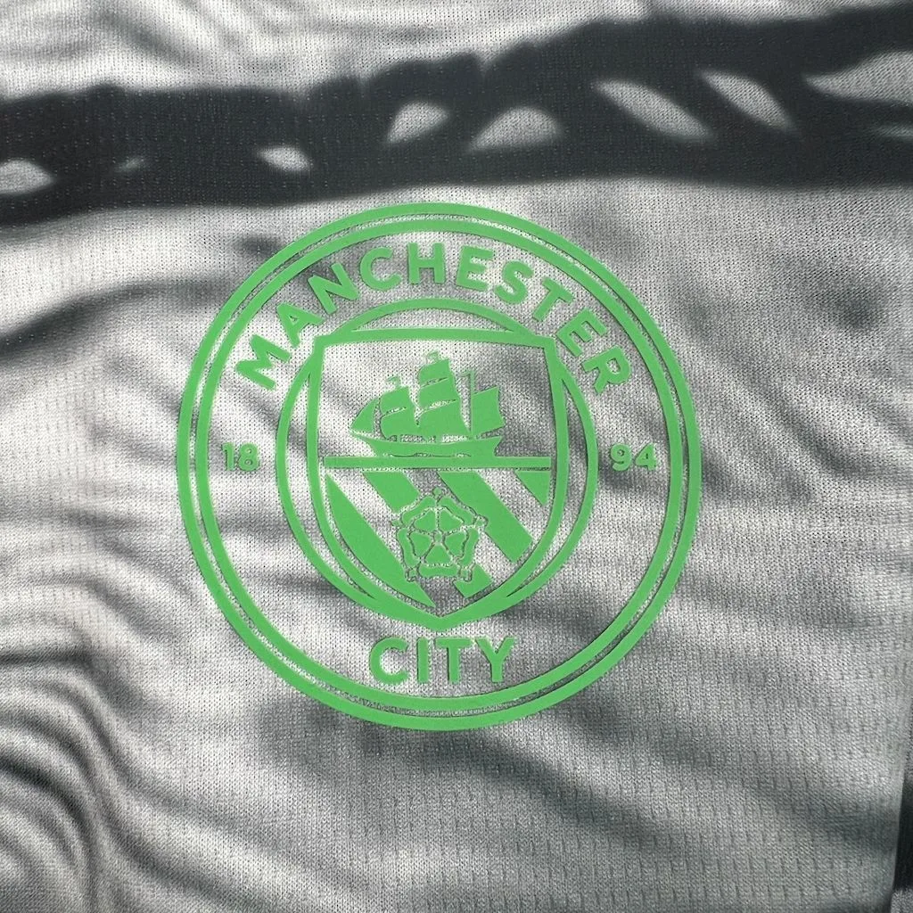 Manchester City 2025/26 Black and gray concept version Jersey, foto 6