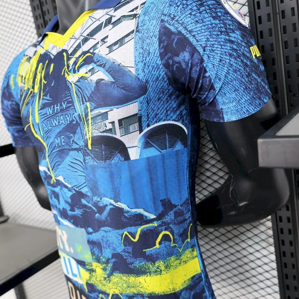 Manchester City 2025/26 Blue Special Edition Jersey Player Version, foto 2