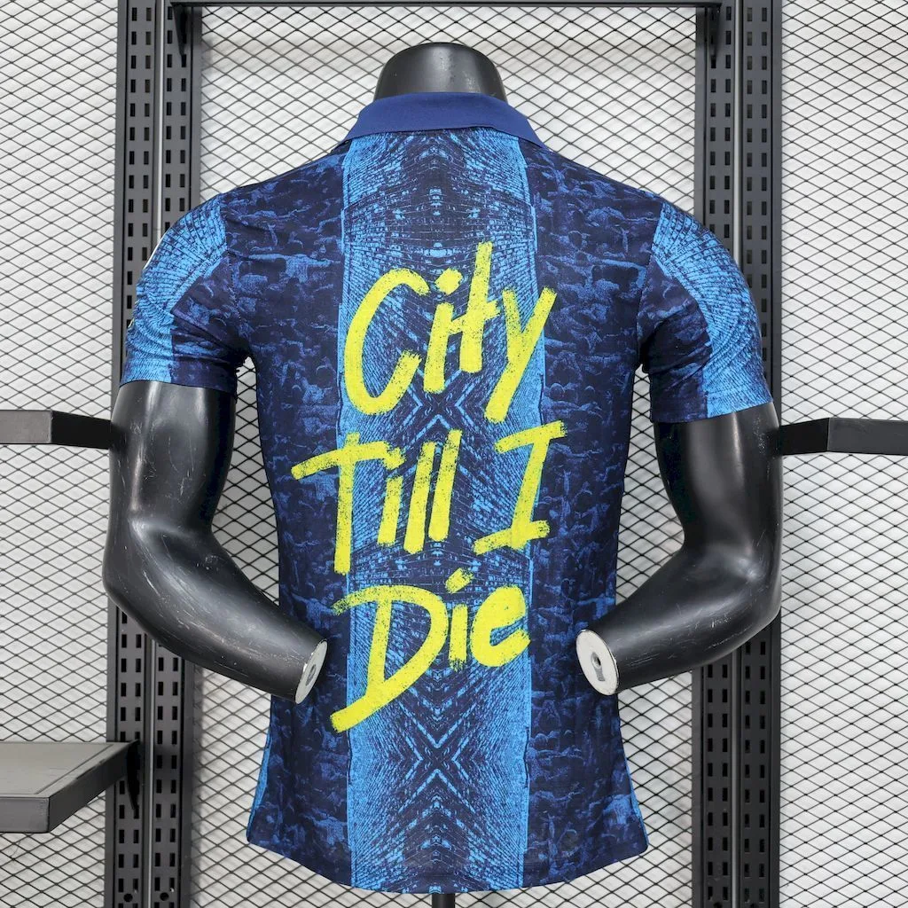 Manchester City 2025/26 Blue Special Edition Jersey Player Version, foto 5