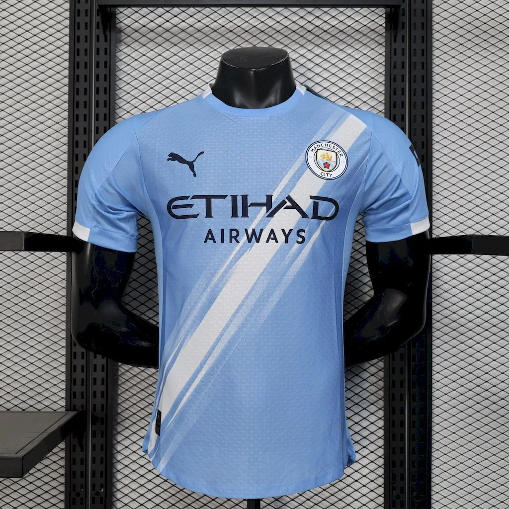 Manchester City 2025/26 Home Jersey Player Version, foto 1