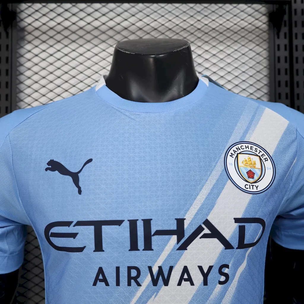 Manchester City 2025/26 Home Jersey Player Version, foto 5