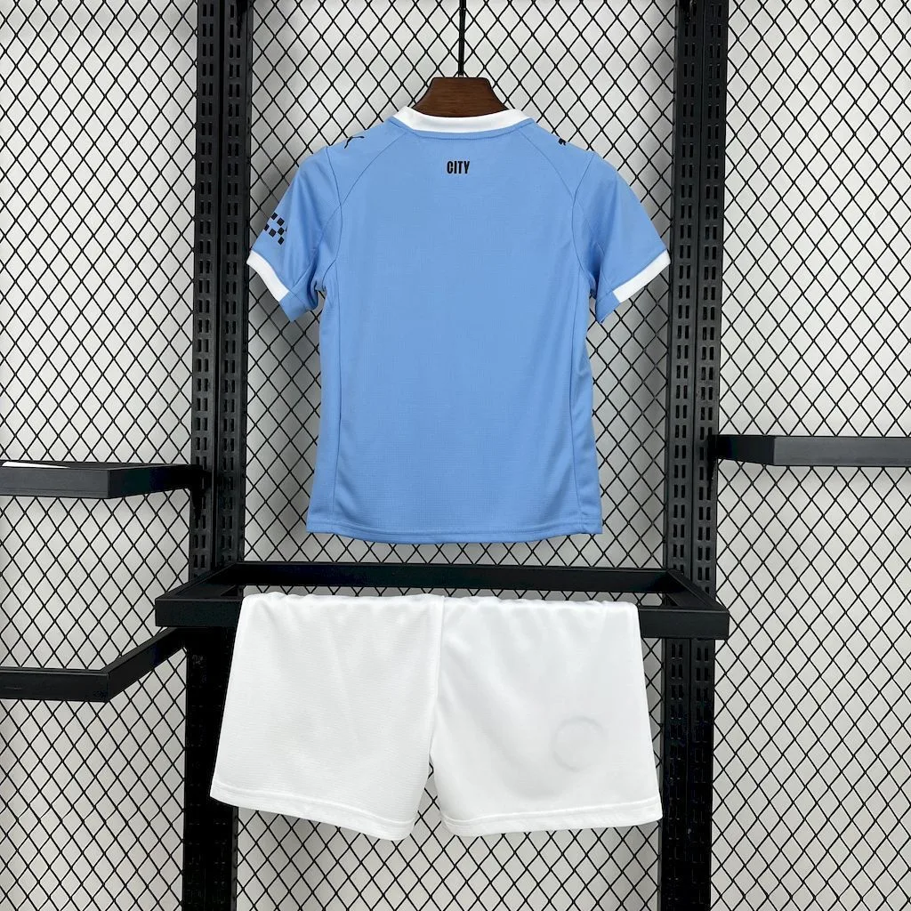 Manchester City 2025/26 Home Kids Kit, foto 2