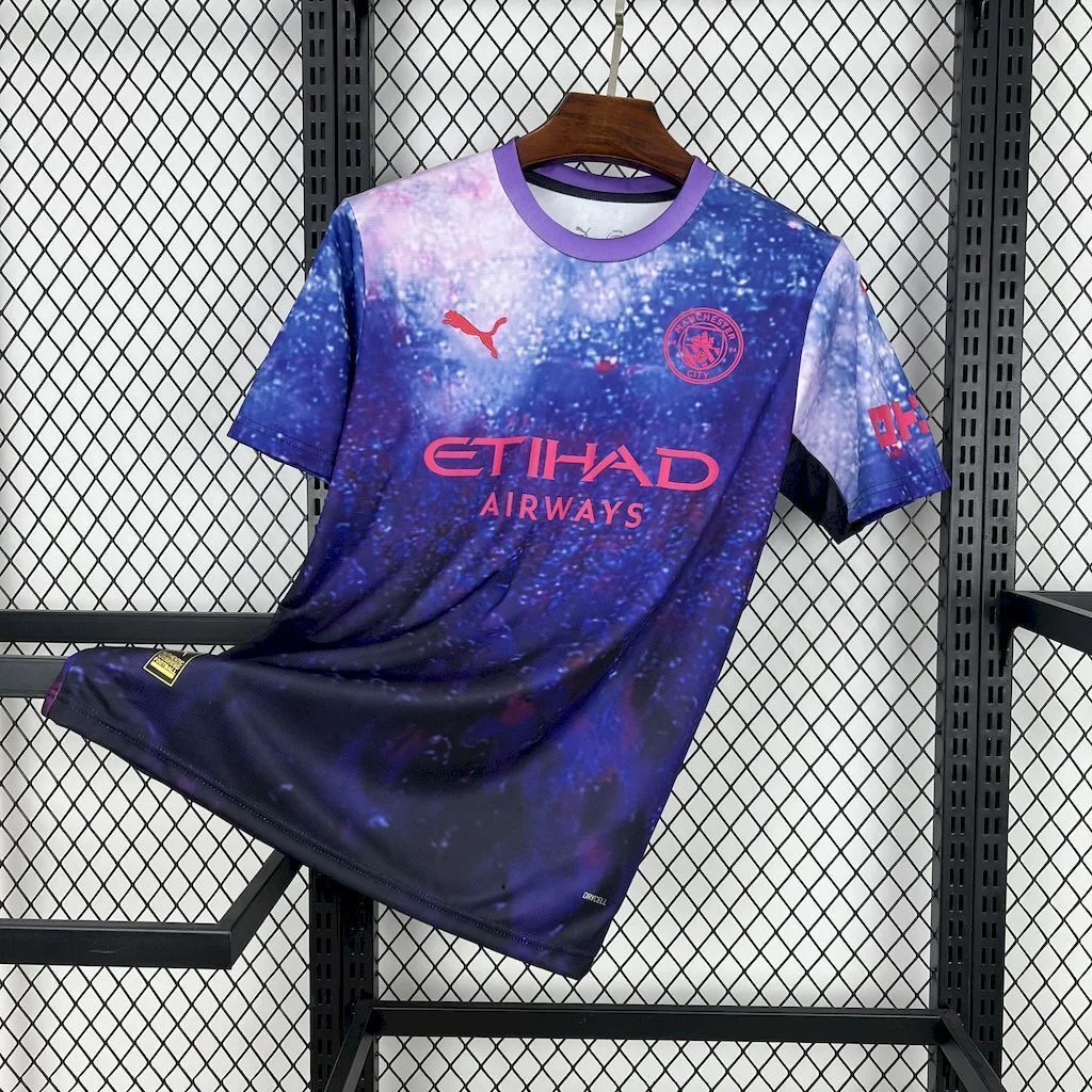 Manchester City 2025/26 Purple concept version Jersey, foto 1
