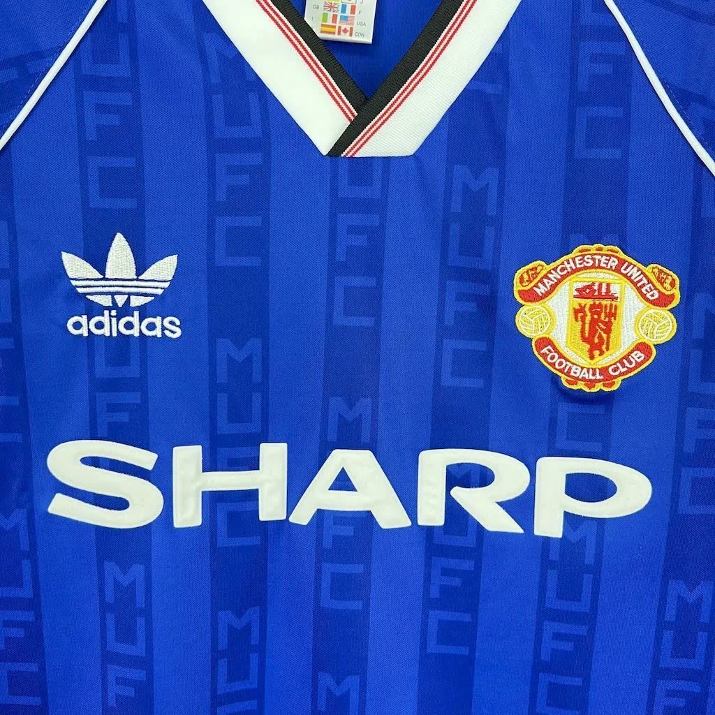 Manchester United 1988/89 Away Retro Jersey, foto 5