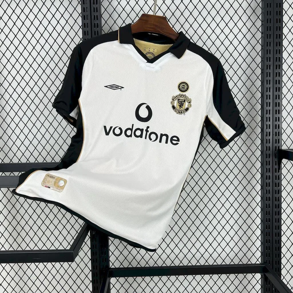 Manchester United 2001/02 Centenary Reversible Away And Third Retro Jersey, foto 1