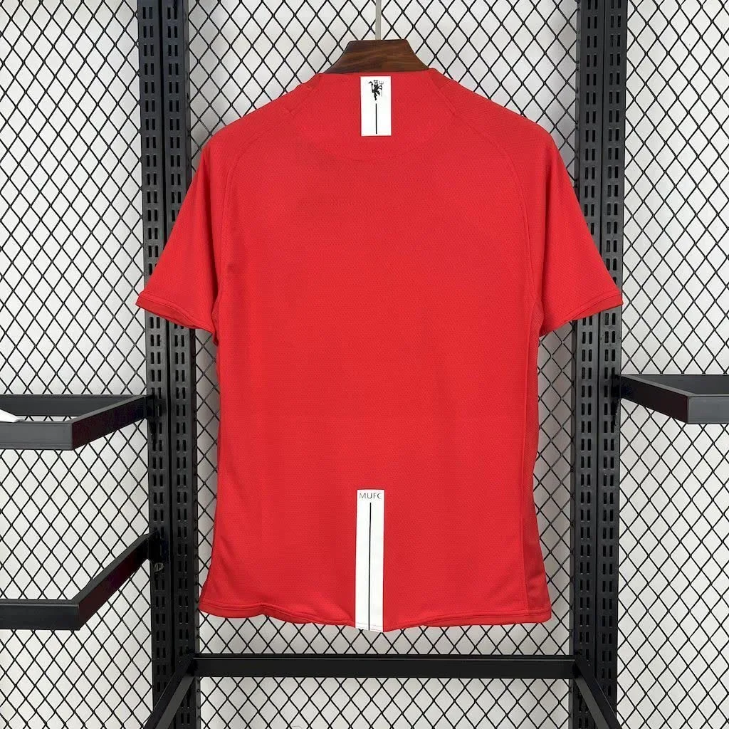 Manchester United 2007/08 Home UCL Retro Jersey, foto 4