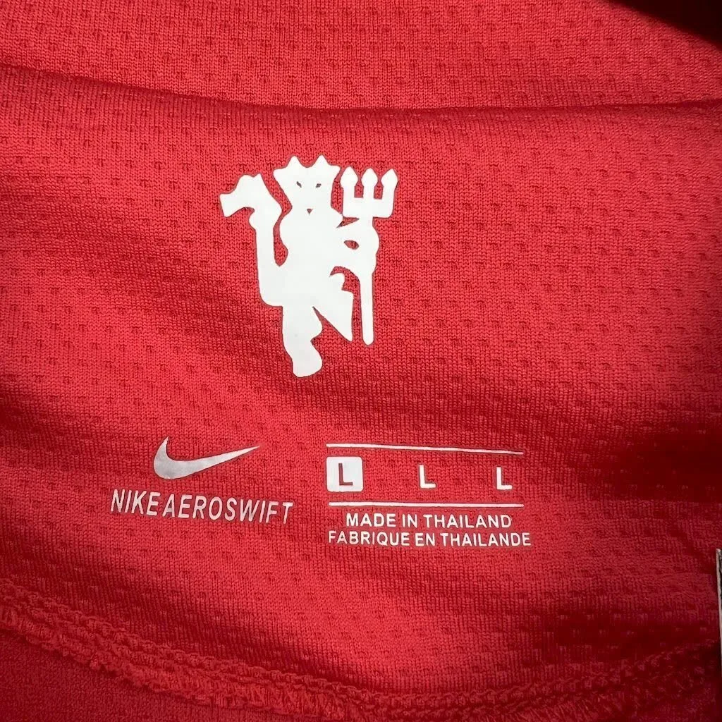 Manchester United 2007/08 Home UCL Retro Jersey, foto 5