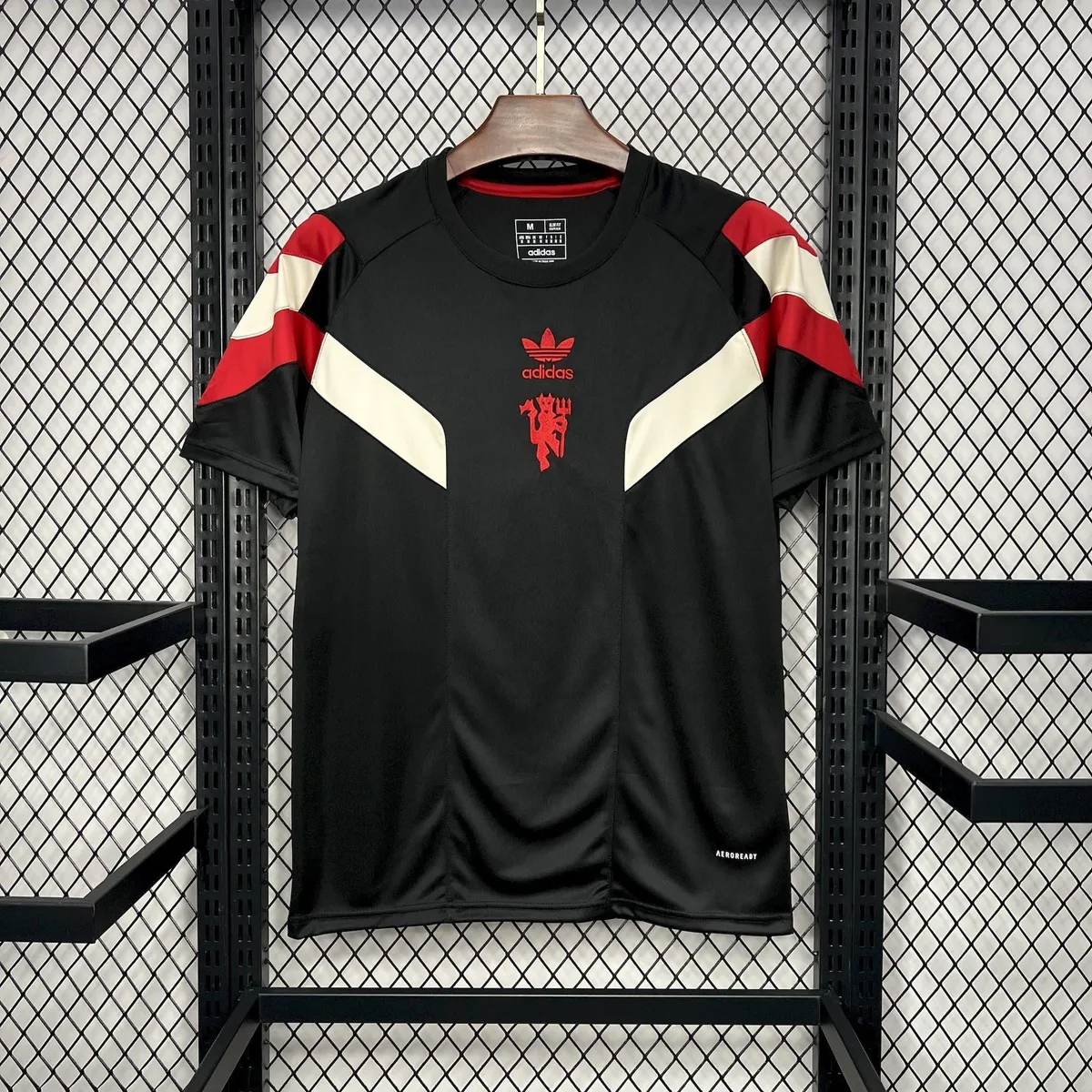 Manchester United 2024/25 Originals Tee Black Jersey, foto 6