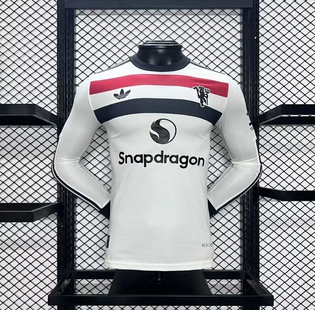 Manchester United 2024/25 Third Away Long Sleeves Jersey Player Version, foto 1