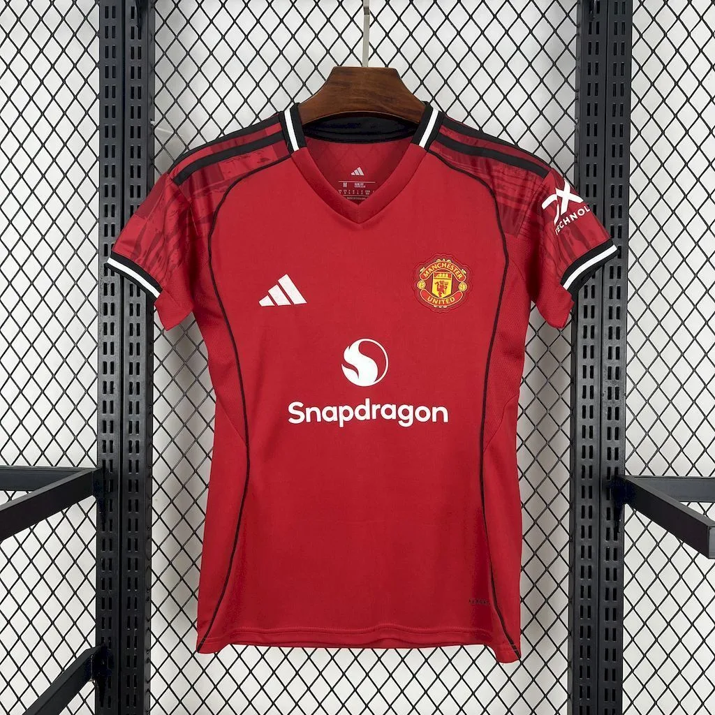 Manchester United 2025/26 Home Womens Jersey, foto 1
