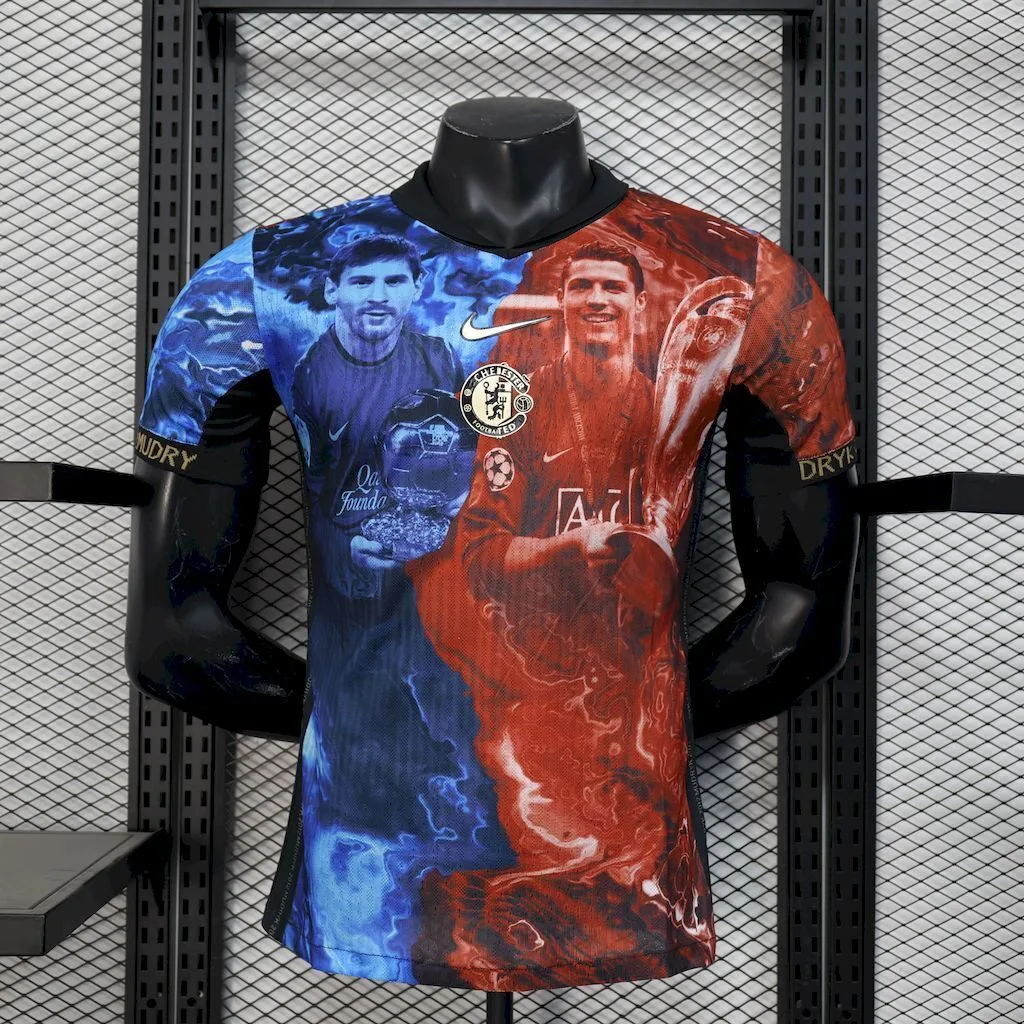 Manchester United Ronaldo Chelsea messi 2025/26 Special Edition Jersey Player Version, foto 1