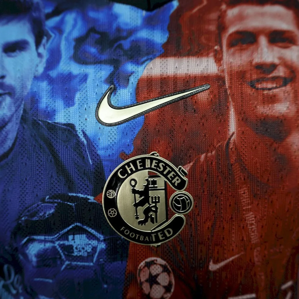 Manchester United Ronaldo Chelsea messi 2025/26 Special Edition Jersey Player Version, foto 4