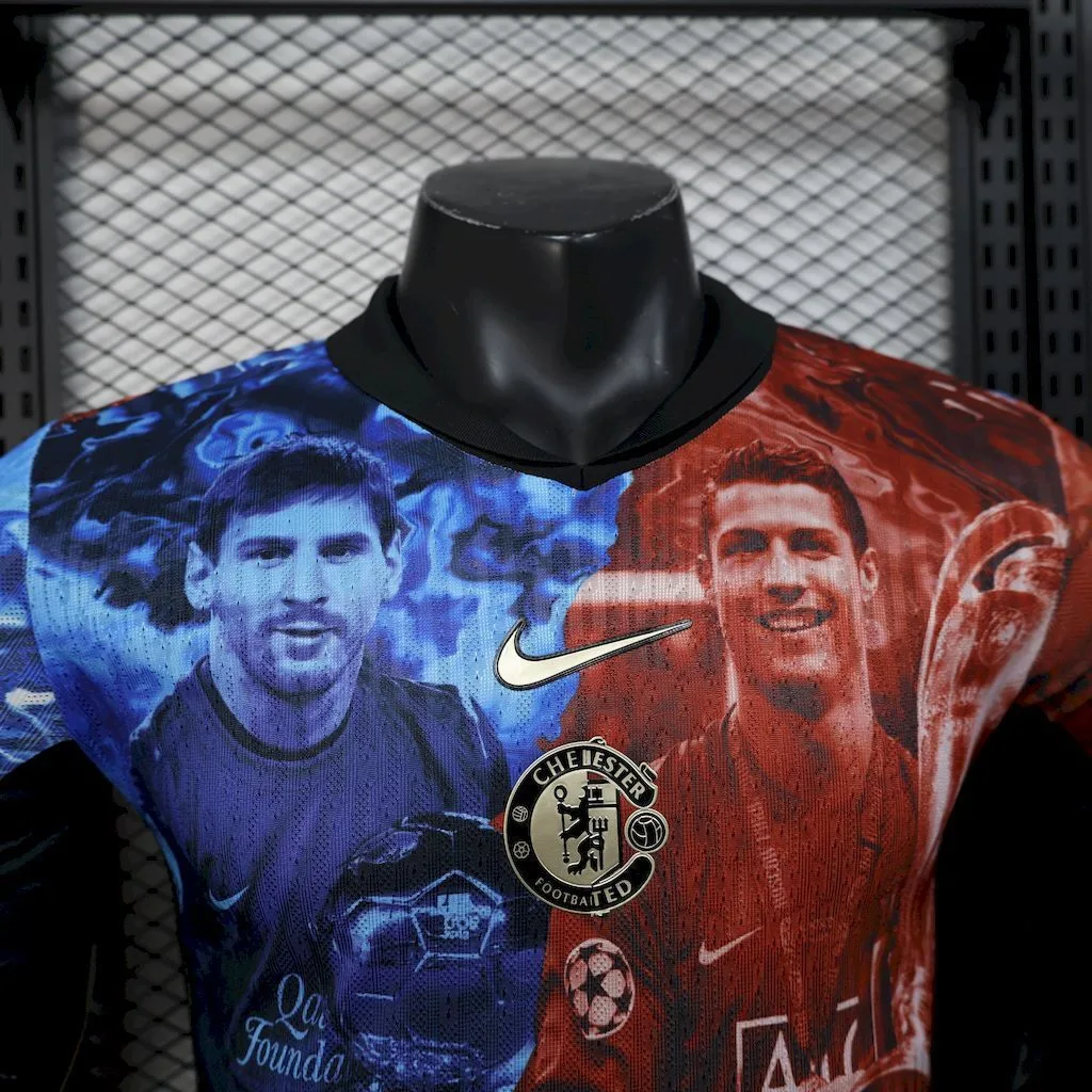Manchester United Ronaldo Chelsea messi 2025/26 Special Edition Jersey Player Version, foto 6