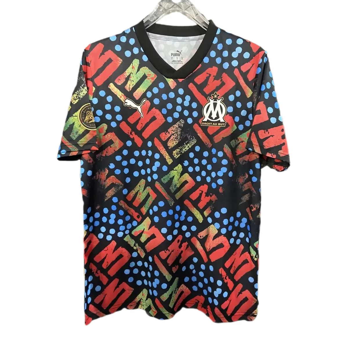 Marseille 2024/25 africa jersey black, foto 1
