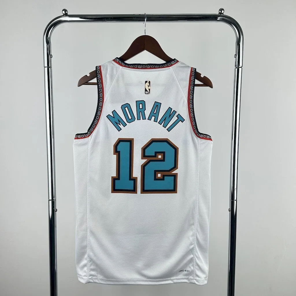 Memphis Grizzlies 2024/25 Hardwood Classics MORANT#12, foto 2