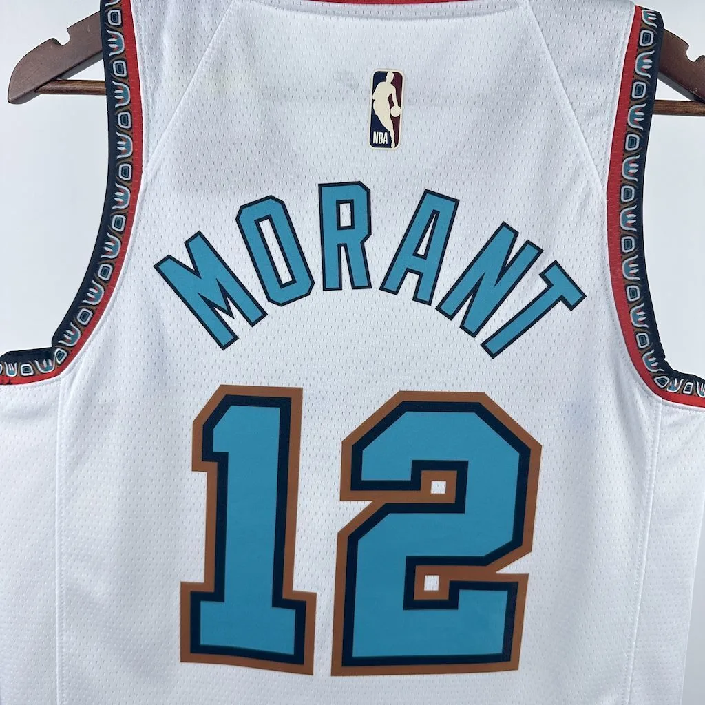 Memphis Grizzlies 2024/25 Hardwood Classics MORANT#12, foto 4