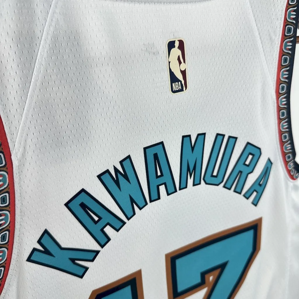 Memphis Grizzlies 2024/25 HardwoodClassics KAWAMURA#17, foto 2