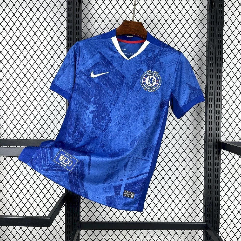 Men’s Chelsea 2025/26 120th anniversary Jersey, foto 1