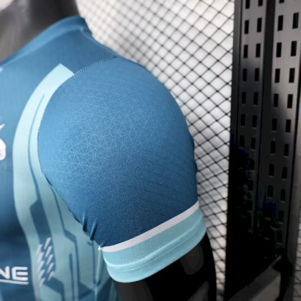 Men’s Olympique Marseille 2025/26 Blue Jersey Player Version, foto 5