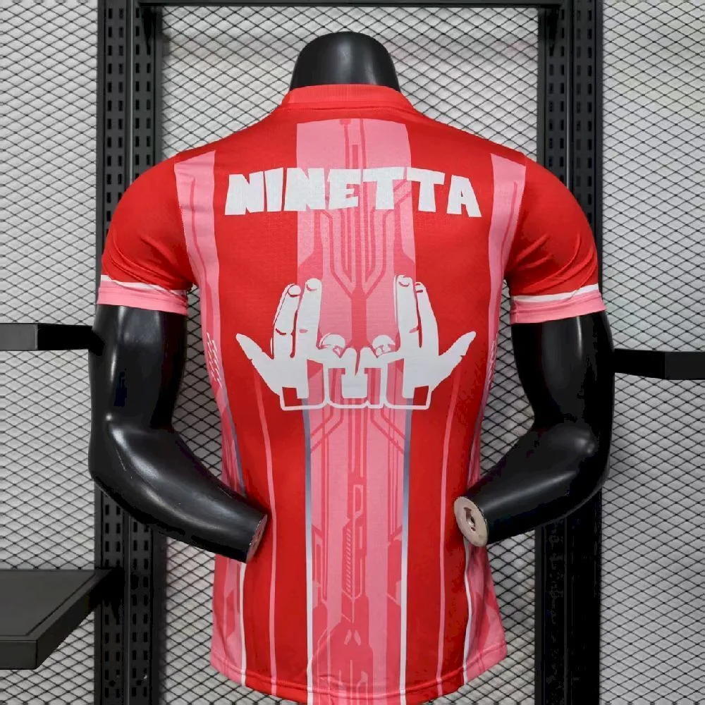 Men’s Olympique Marseille 2025/26 Red Jersey Player Version, foto 2