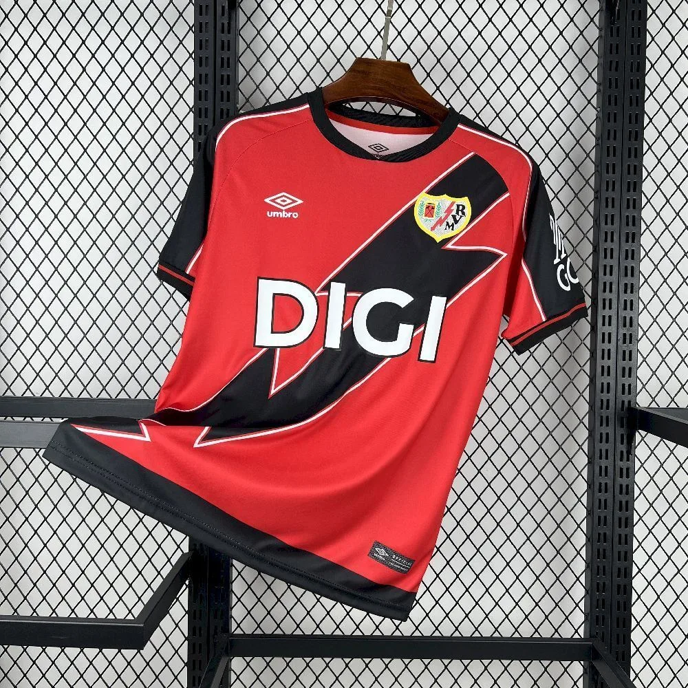 Men’s Rayo Vallecano 2025/26 Home Jersey, foto 1