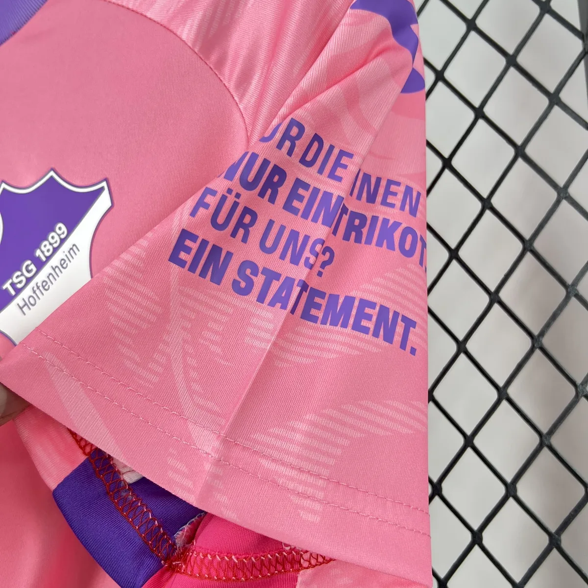 Mens 1899 Hoffenheim 2025/26 Pink October Jersey, foto 5