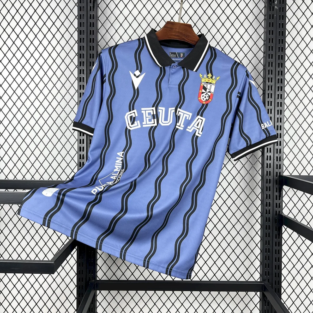 Mens AD Ceuta FC 2025/26 Away Jersey, foto 1