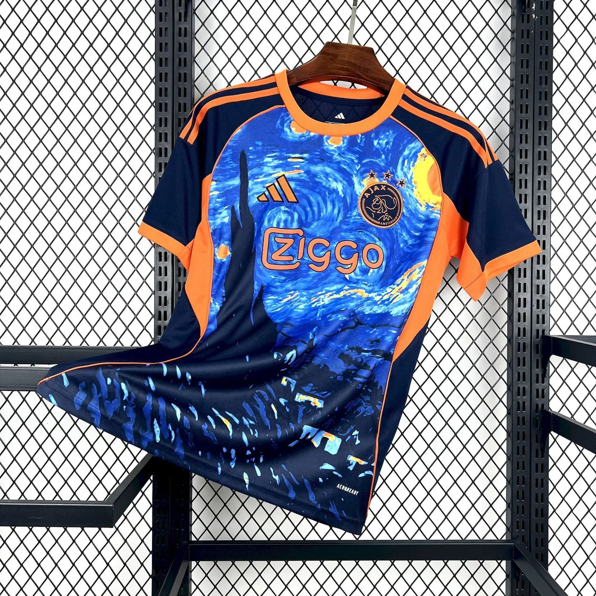 Mens Ajax x Van Gogh 2025/26 The Starry Night Edition Jersey, foto 1
