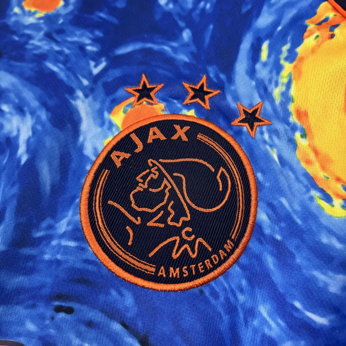 Mens Ajax x Van Gogh 2025/26 The Starry Night Edition Jersey, foto 5