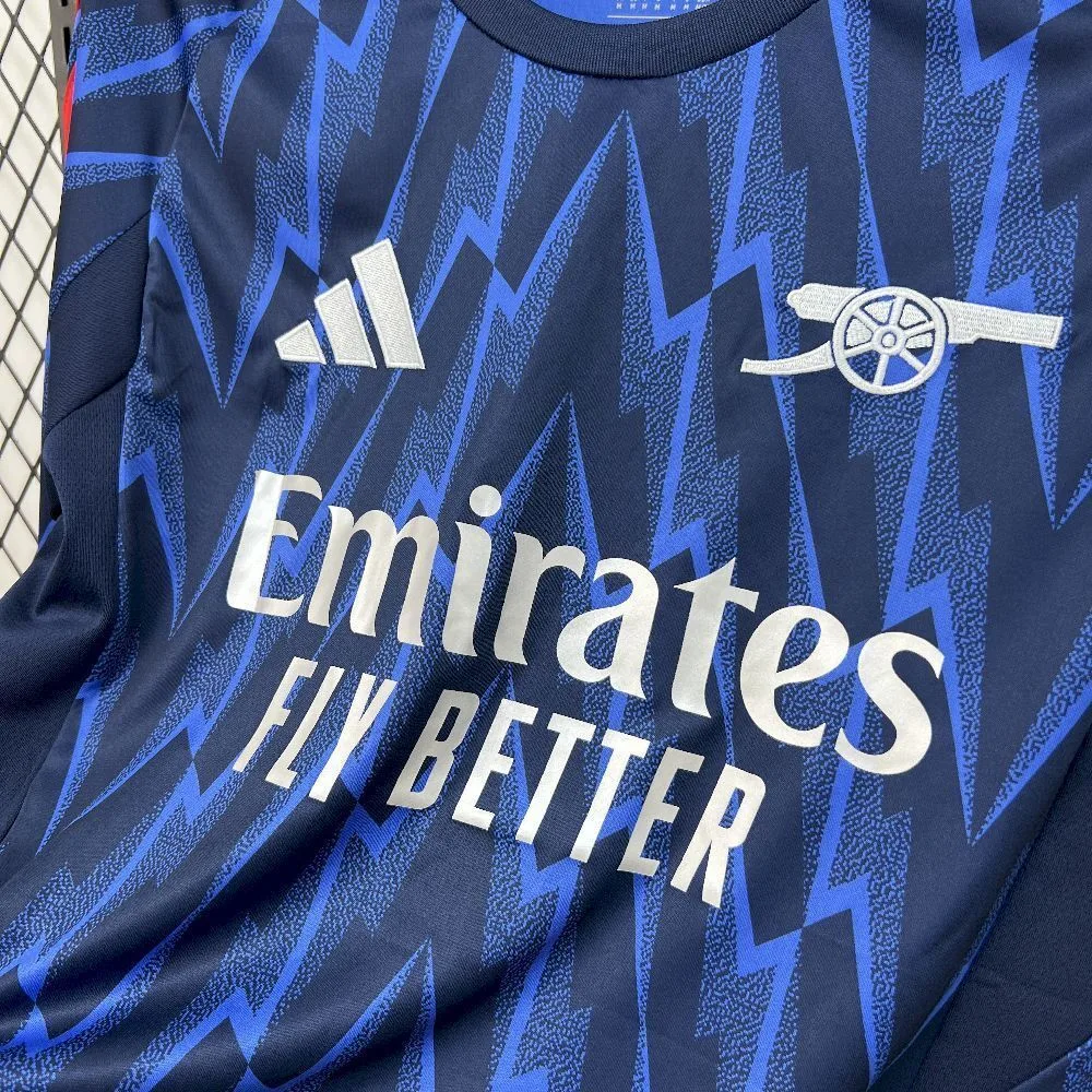 Mens Arsenal 2025/26 Away Long Sleeve Jersey, foto 5