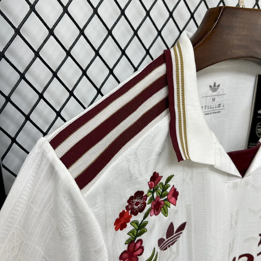 Mens Arsenal 2025/26 Third-Embroidered Jersey Player Version, foto 5