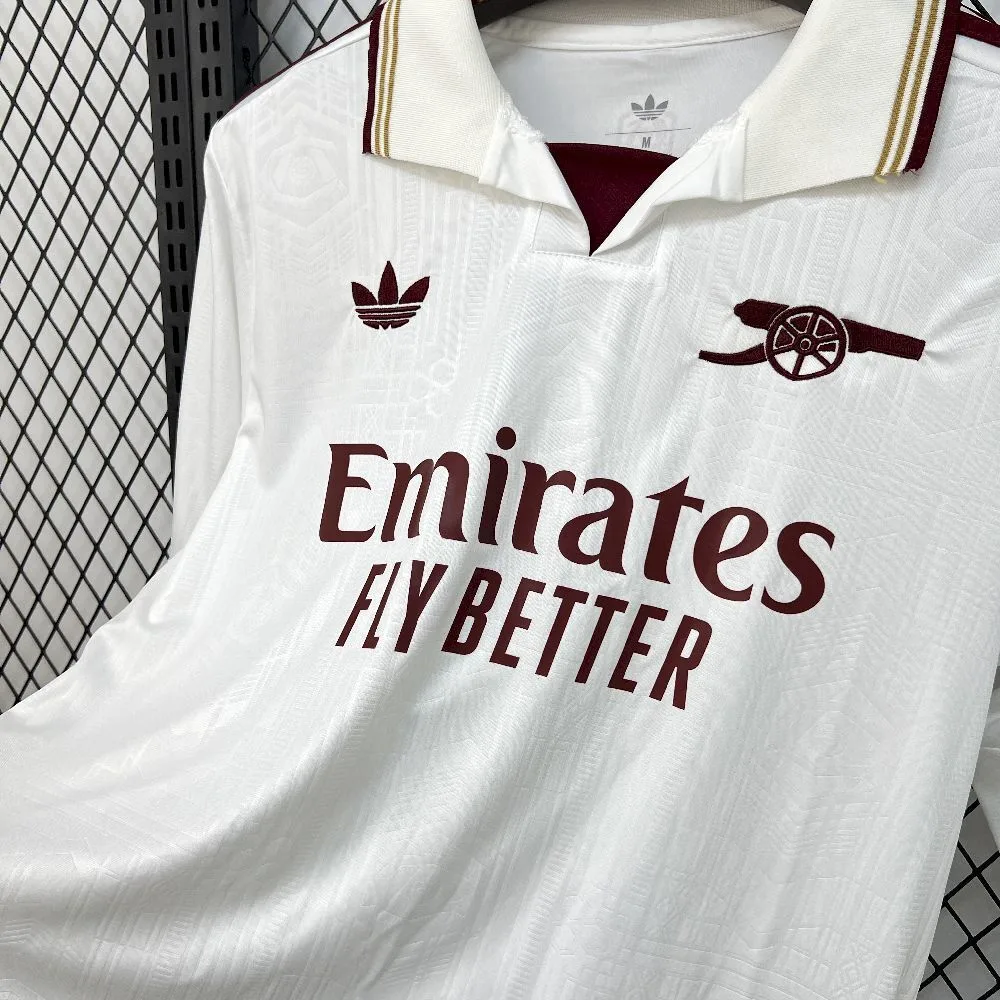 Mens Arsenal 2025/26 Third Long Sleeve Jersey, foto 6