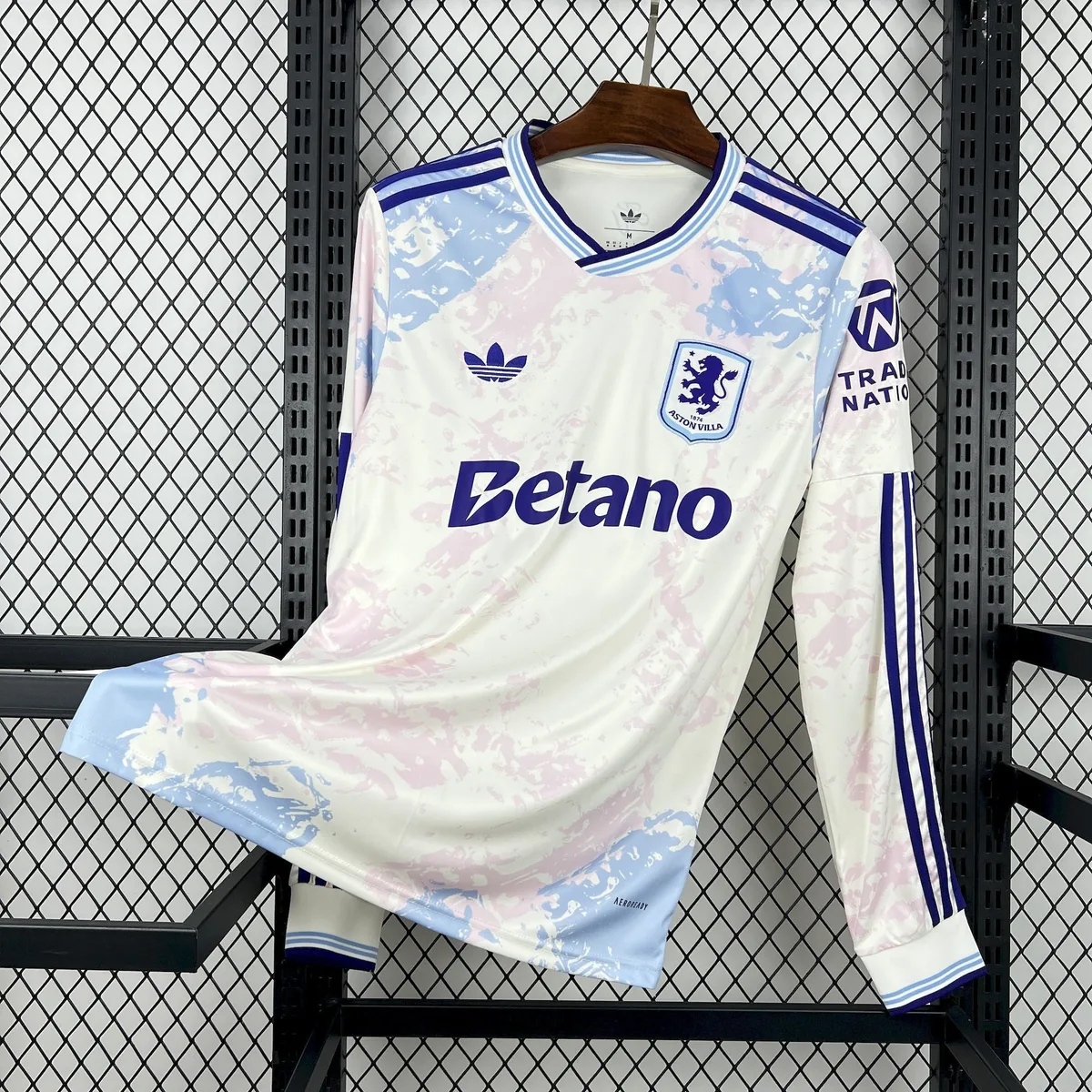 Mens Aston Villa 2025/26 Third Long Sleeve Jersey, foto 1