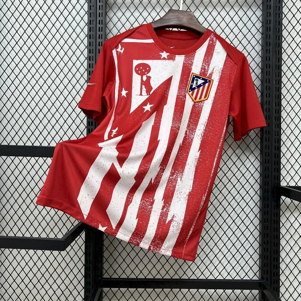Mens Atletico Madrid 2025/26 Pre-Match Jersey1, foto 1