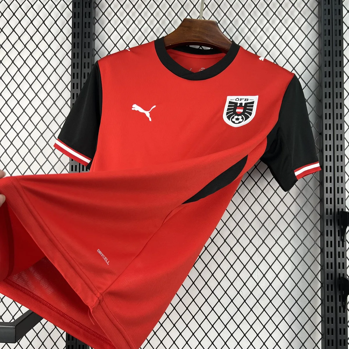 Mens Austria 2026 World Cup Home Jersey, foto 3