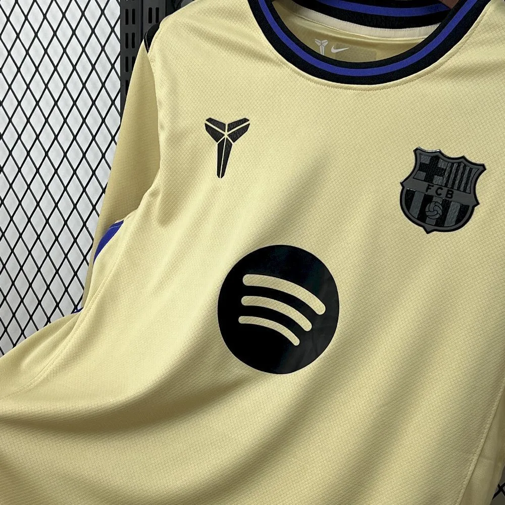 Mens Barcelona 2025/26 Away Long Sleeve Jersey, foto 6