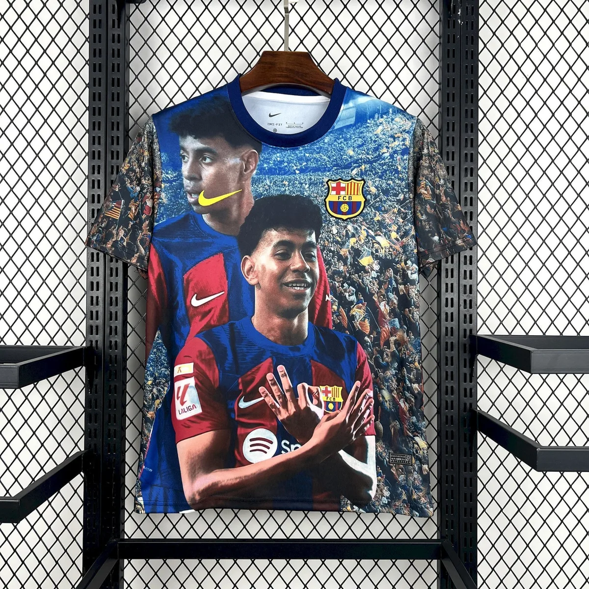 Mens Barcelona 2025/26 LAMINE YAMAL Special Jersey, foto 4