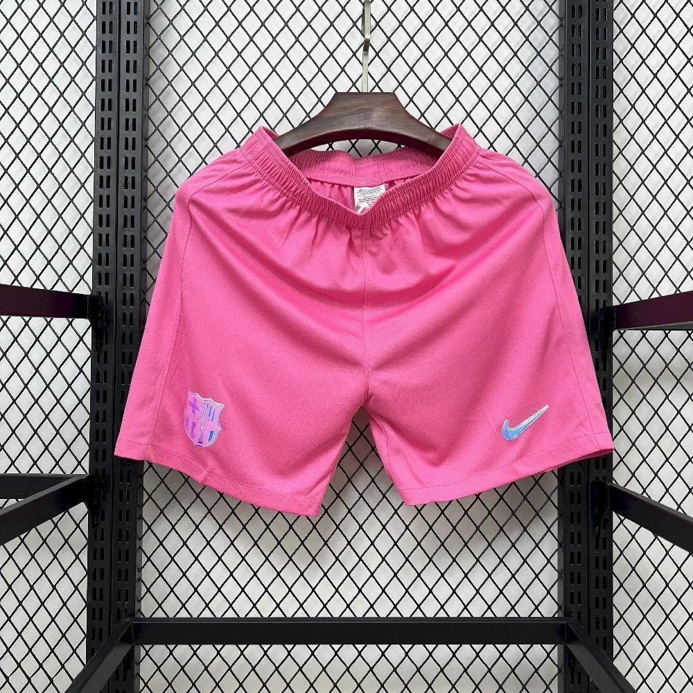 Mens Barcelona 2025/26 Pink Shorts, foto 1