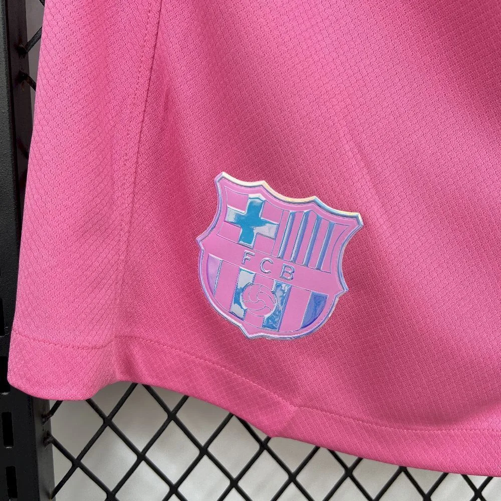 Mens Barcelona 2025/26 Pink Shorts, foto 6