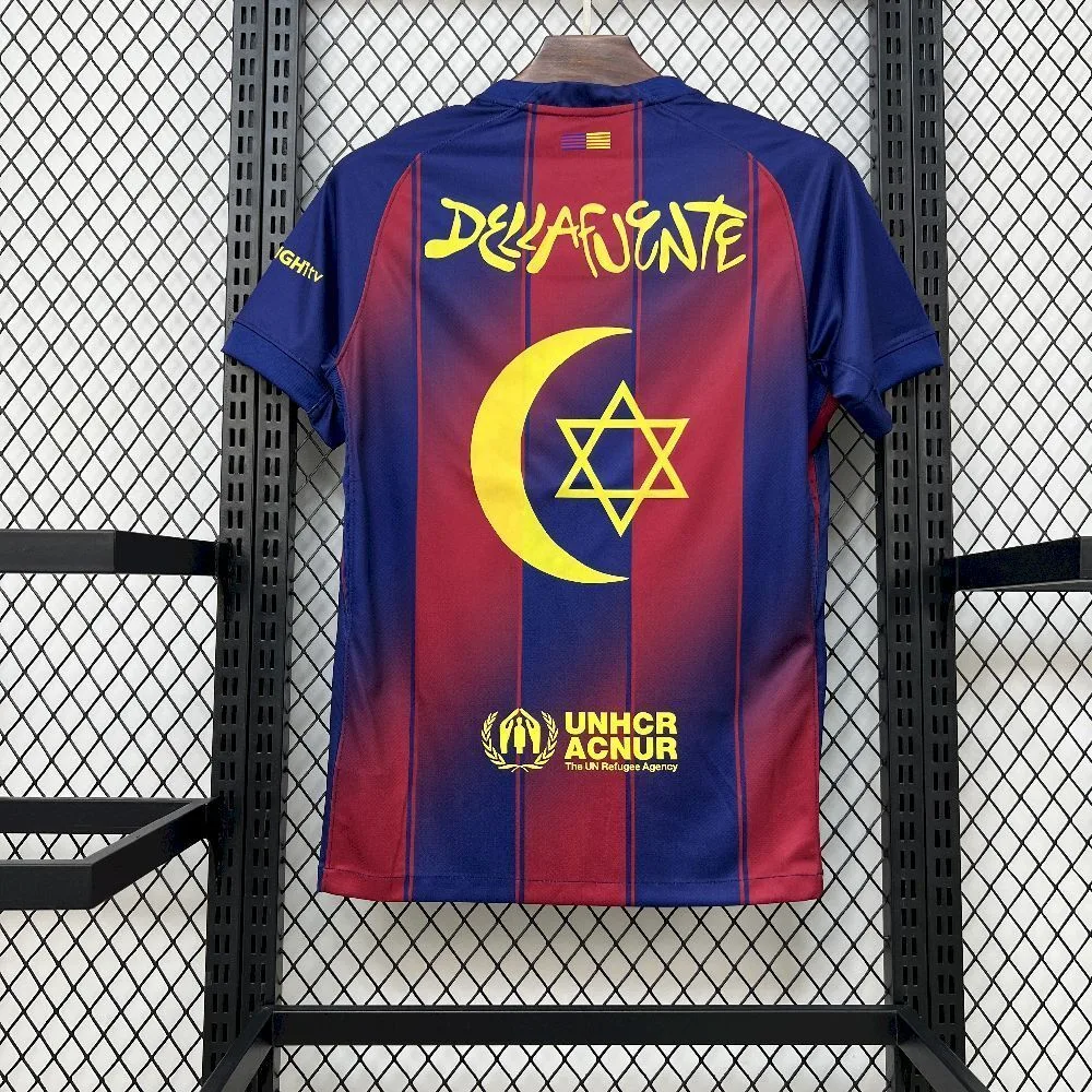 Mens Barcelona x Dellafuente 2025/26 Home Jersey, foto 2