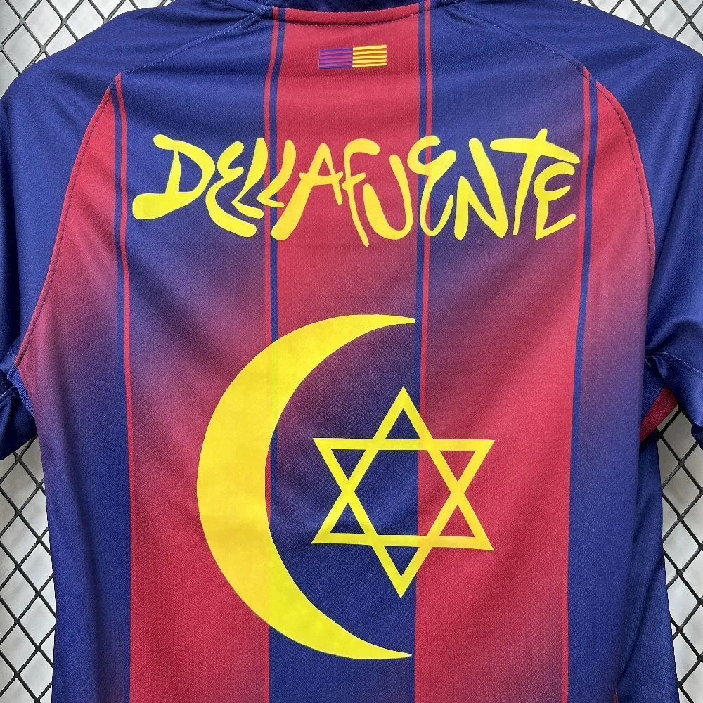 Mens Barcelona x Dellafuente 2025/26 Home Jersey, foto 3