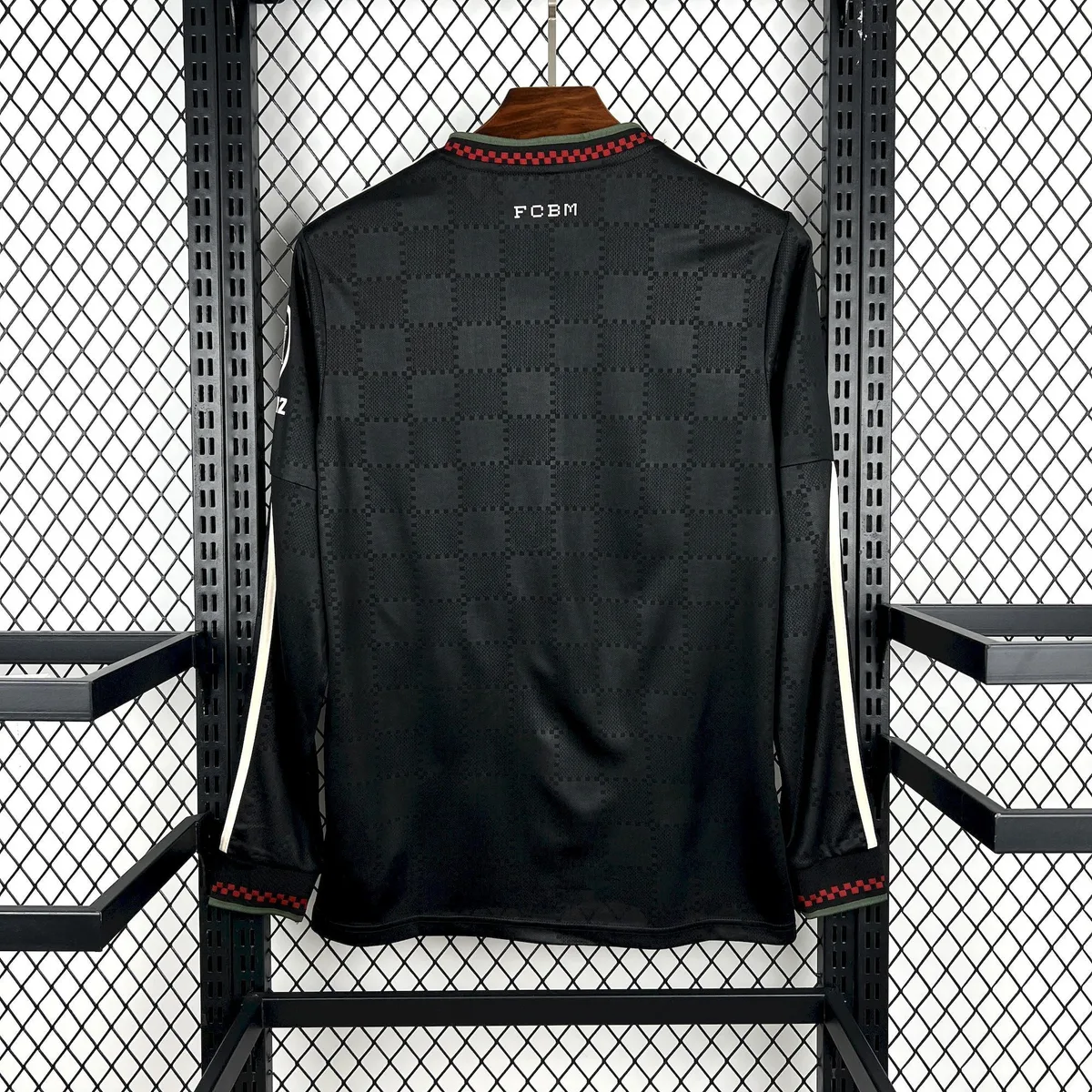 Mens Bayern Munich 2025/26 Third Long Sleeve Jersey, foto 2