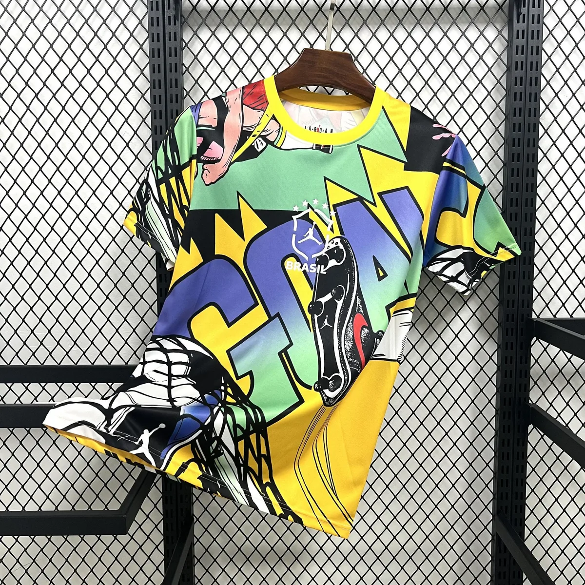 Mens Brazil 2026 Essentials Boxy Jersey, foto 1