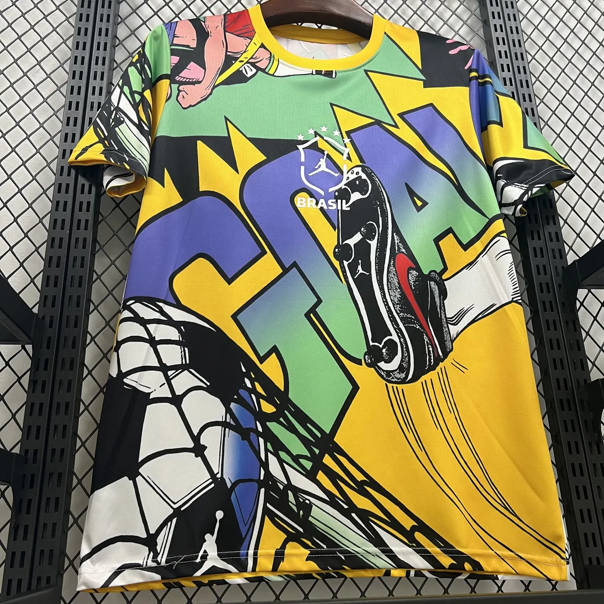 Mens Brazil 2026 Essentials Boxy Jersey, foto 3