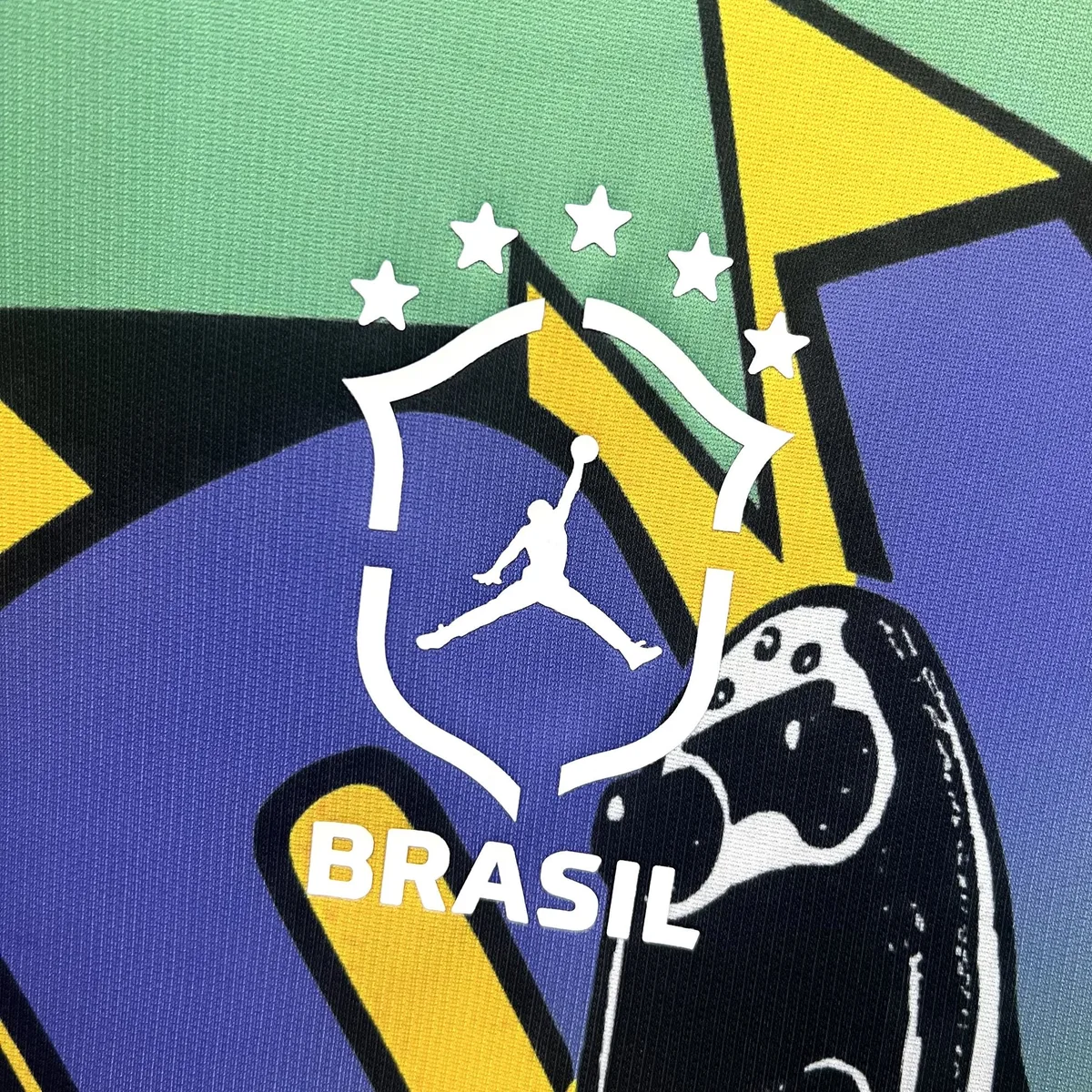 Mens Brazil 2026 Essentials Boxy Jersey, foto 5