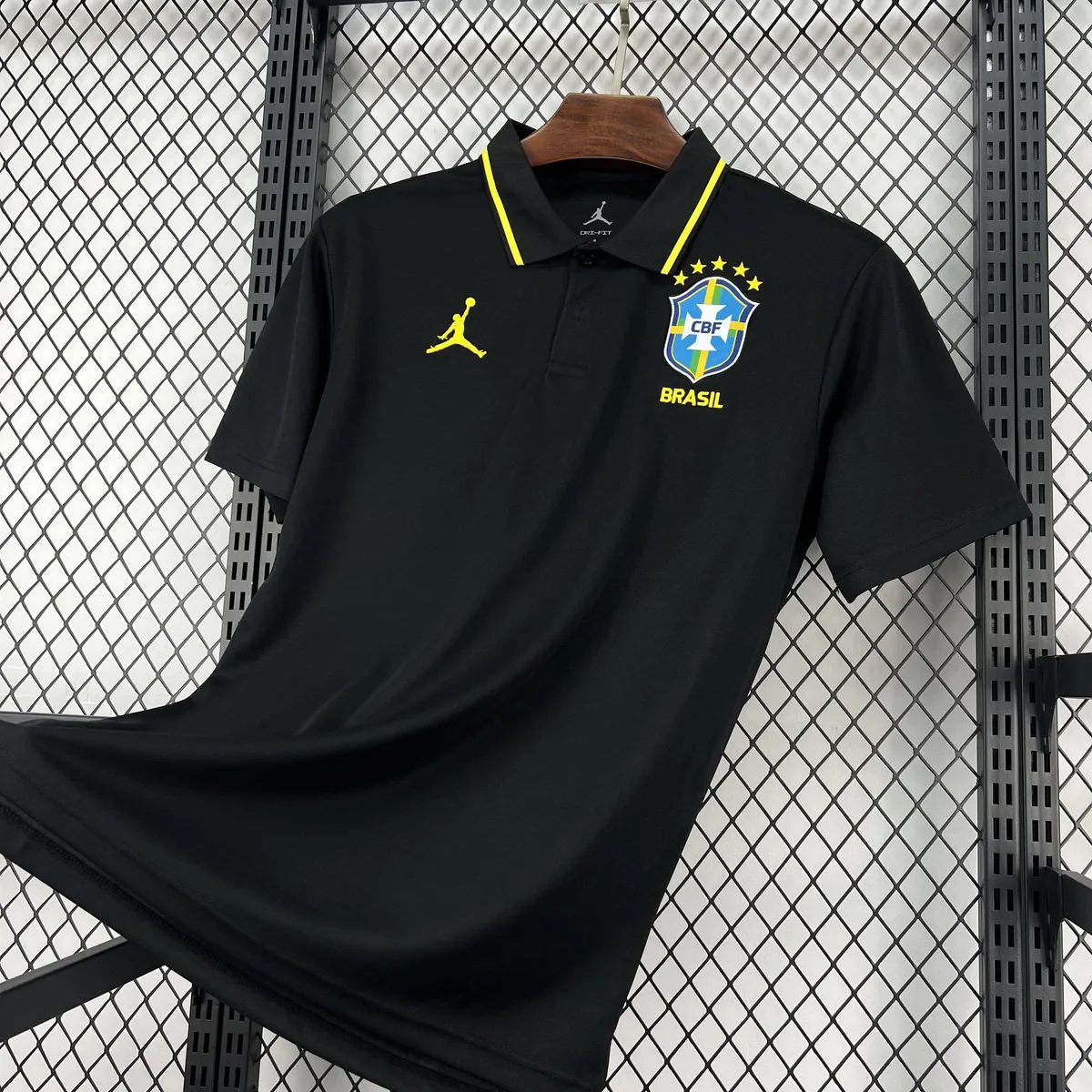 Mens Brazil 2026 Plolo Jersey, foto 3