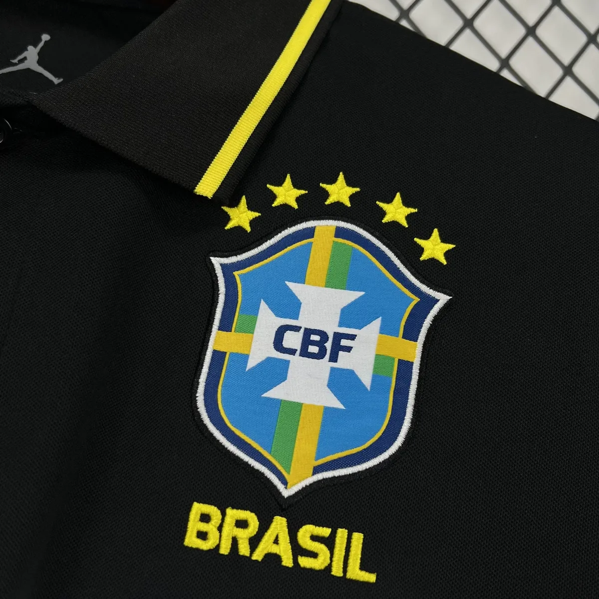 Mens Brazil 2026 Plolo Jersey, foto 4