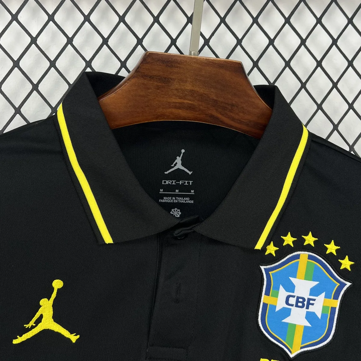 Mens Brazil 2026 Plolo Jersey, foto 6